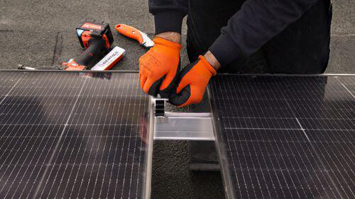 Montering af solcelleanlæg