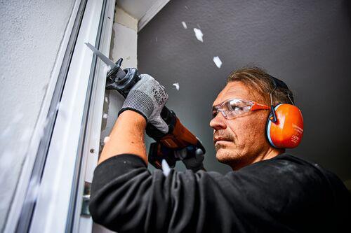 Mise en place du chantier et de l'équipement de sécurité 