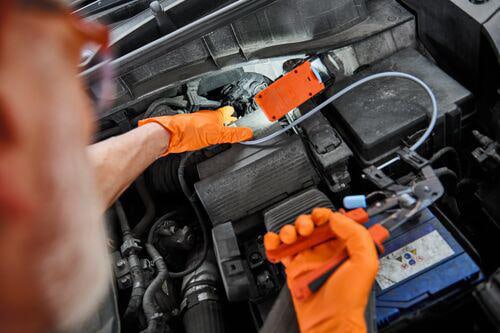 Systemprüfung und Filterwechsel