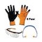 Arbeitsschutz-Set mit Handschuh Flexus Gr. 8