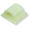 Boîte de 100 clips autocollants plastique blanc 32x32, pour câble 16