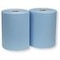 Lot de 2 bobines d'essuyage bleues