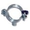 Uninsulated dual-screw pipe clamp Quick M8/M10 Ø118-125 galvanized