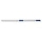 Manche aluminium percé Ø23,5 mm long 1,45 m
