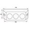 Feu flash orange 12-24 Volts LED