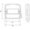Feu LED 3 fonctions 10-30 Volts