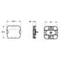 Feu LED 3 fonctions 10-30 Volts 104X93 mm