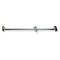 Barre rénovation douche chromée Ø 18 mm entraxe réglable