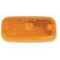Cabochon de rechange orange avec catadioptre