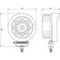 Phare de travail LED rond 27W 1750 Lumens TOPline