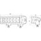 LED-svjetlosni snop 12/24 V 60 W IP68