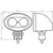 LED- pracovná lampa 12-48V 10W, modrá IP67