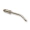 Embout soufflette coudé court sécurité 70 mm filetage mâle M12x1,25 mm