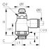 Régleur de débit mâle compact admission à vis extérieure cylindrique - 7061B