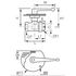 Robinet droit 2 voies cadenassable - universelle femelle BSP cylindrique - 0432