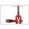 FLAREFIX 1 Universal-Bremsleitungs-Bördelgerät-Satz mit Hydraulik-Spindel, 16-tl