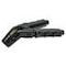 BATTERY CLAMP BLACK 45° CURVED