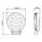 Feu de travail LED 16W 2100 lumen rond STANDARDline