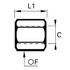 Manchon égal femelle BSP cylindrique laiton série 0155