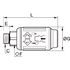 Coupleur de sécurité mâle profil ISO B BSP cylindrique série 9401U