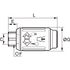 Coupleur de sécurité femelle profil ISO B BSP cylindrique série 9414U