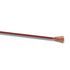 Bobine de fio FLRY cinza/vermelho 1,5 mm 100 m 