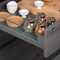 Tiroir extérieur Vertex avec latéral verre hauteur 93 mm