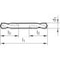 Metal drill bit