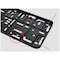 Support plaque immatriculation avant