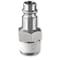 Embout mâle acier traité profil EURO passage de 7 mm 1/2
