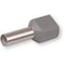 DOUBLE FERRULE 0,75N GREY