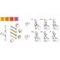 Profil garniture pour porte verre Placard 81