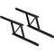 Emuca Compas relevable table basse 192mm, Peint en noir