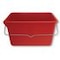 Rectangular paint bucket 12 liters with handle