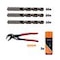 Spiralbohrer-Set HSS inkl. Wasserpumpenzange COBRA