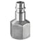 Embout femelle acier traité profil EURO passage de 7 mm 1/2