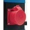 6xSocketDist.400V RCD CEE-Sch