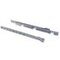 Coulisses roulettes T30M côté droit meuble L. 300 mm couleur alu