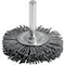 Brush wheel with 6 mm shank nylon