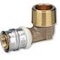 Coude filetage mâle 4MS