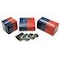 Boîte 50 pièces réparation pneumatique tubeless 45 x 45 mm 66203-67