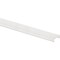 Profil de diffuseur nu , 2,9 m, Plastique blanc,