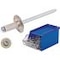 Blind rivets, flat head Ø 12 mm, aluminium/steel in BERA® box