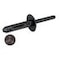 Blind rivets, flat head, plastic/plastic