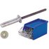 Sealing blind rivets, flat head, aluminium/steel in BERA® box