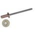 Sealing blind rivets, flat head, copper/stainless steel A2