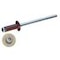 Blind rivets, flat head, aluminium/steel, brown