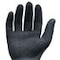 Mechanic glove with shrunk latex coating