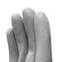 Pracovné rukavice z PU, sivé