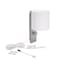 Emuca Luminaire LED Quasar et liseuse directionnelle 12V 3W blanc,